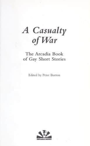 Cover of A casualty of war