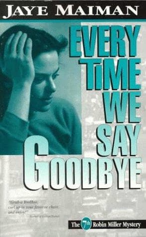Cover of Every time we say goodbye