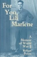 Cover of For you, Lili Marlene