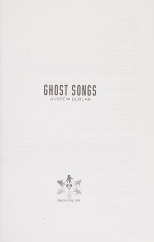 Cover of Ghost Songs