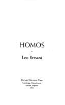 Cover of Homos