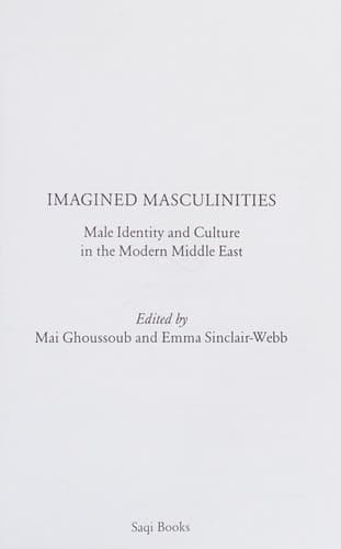 Cover of Imagined masculinities