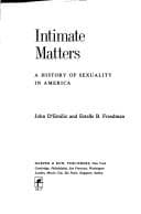 Cover of Intimate matters