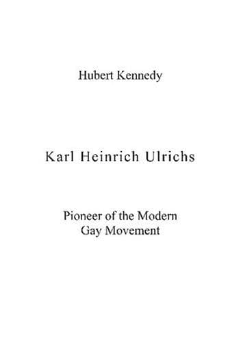 Cover of Karl Heinrich Ulrichs