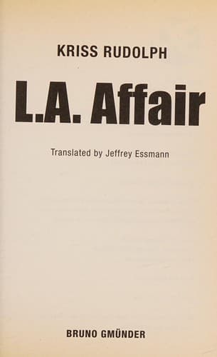 Cover of L. A. Affair