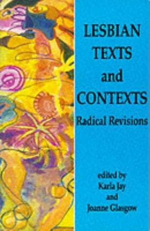 Cover of LESBIAN TEXTS AND CONTEXTS