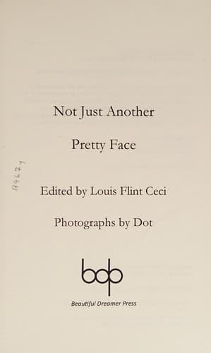 Cover of Not just another pretty face