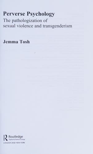 Cover of Perverse Psychology