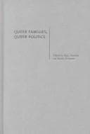 Cover of Queer families, queer politics