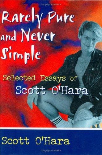 Cover of Rarely pure and never simple