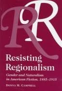 Cover of Resisting regionalism
