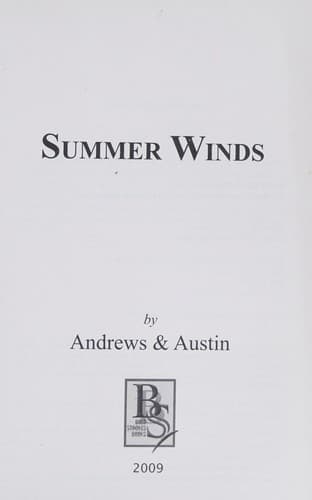 Cover of Summer winds