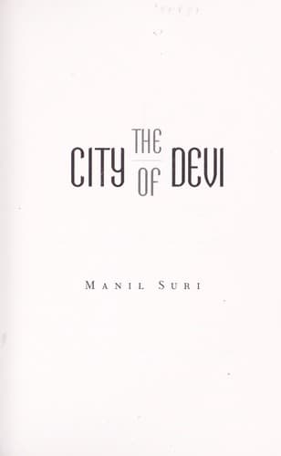 Cover of The city of Devi