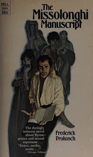 Cover of The Missolonghi manuscript
