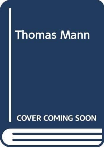 Cover of Thomas Mann