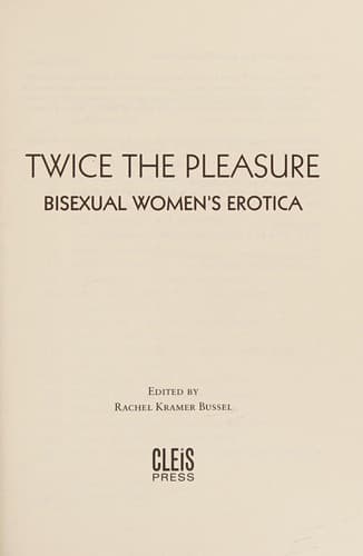 Cover of Twice the Pleasure