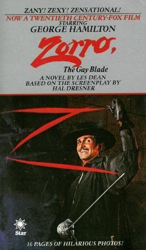 Cover of Zorro, the gay blade