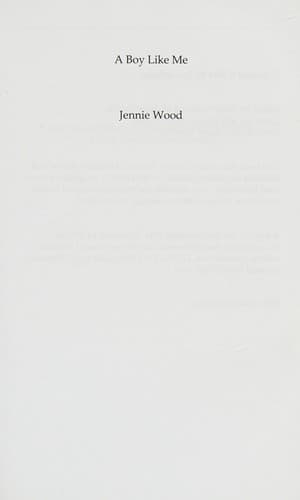 Cover of A boy like me