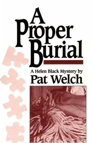 Cover of A proper burial
