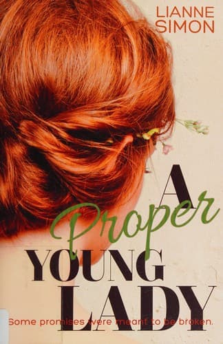 Cover of A proper young lady