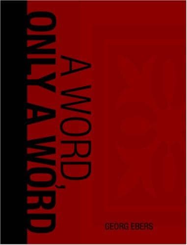 Cover of A Word Only A Word (Large Print Edition)