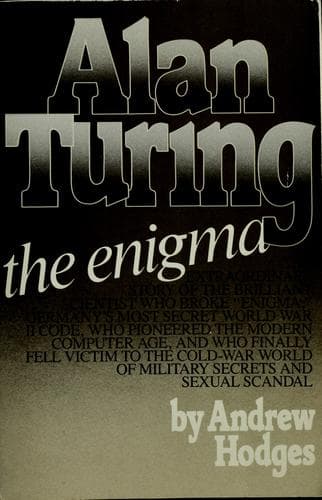Cover of Alan Turing