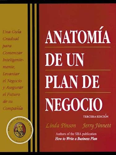 Cover of Anatomia de un Plan de Negocio