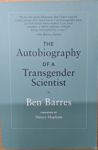 Cover of Autobiography of a Transgender Scientist