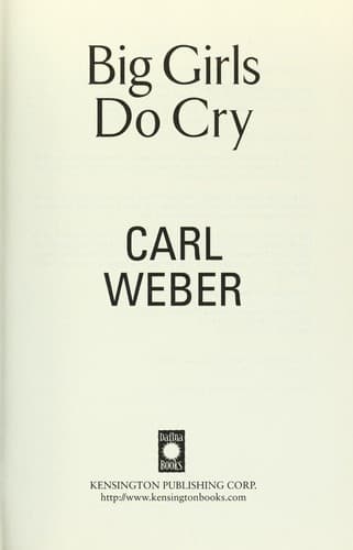 Cover of Big girls do cry