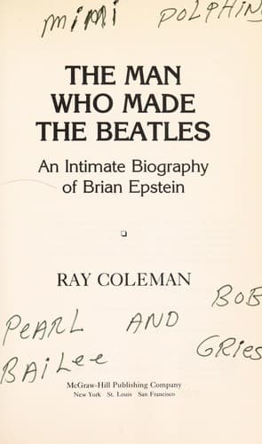 Cover of Brian Epstein
