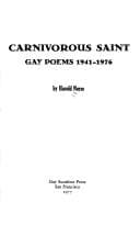Cover of Carnivorous saint