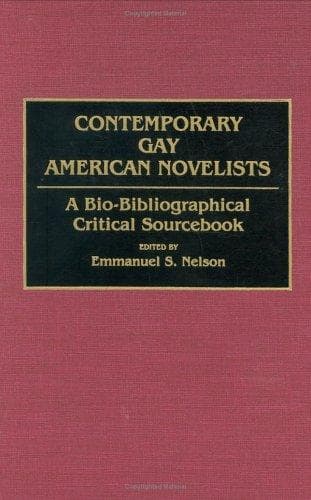 Cover of Contemporary gay American novelists