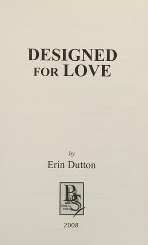 Cover of Designed for Love