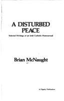 Cover of Disturbed Peace