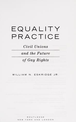 Cover of Equality practice
