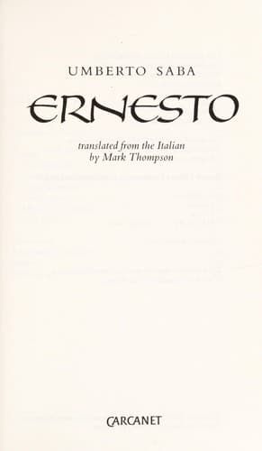 Cover of Ernesto