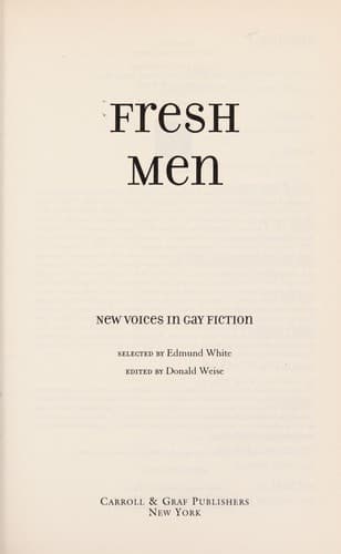 Cover of Fresh men