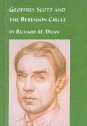 Cover of Geoffrey Scott and the Berenson circle