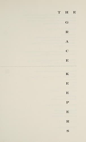 Cover of Gracekeepers
