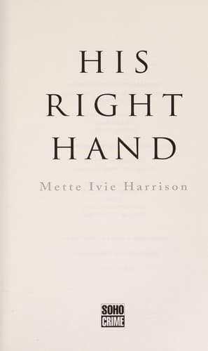 Cover of His right hand