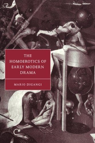 Cover of Homoerotics of Early Modern Drama
