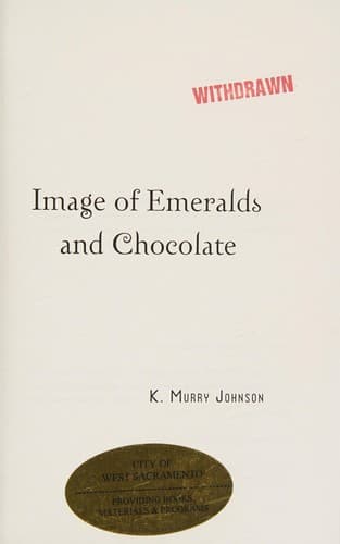 Cover of Image of emeralds and chocolate