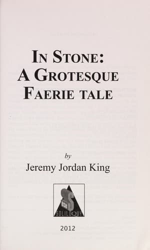 Cover of In stone