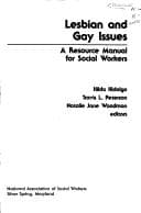 Cover of Lesbian and Gay Issues