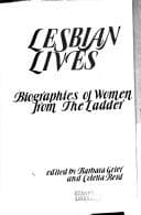 Cover of Lesbian Lives