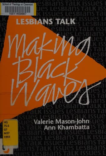 Cover of Lesbians Talk Making Black Waves (Lesbians Talk)