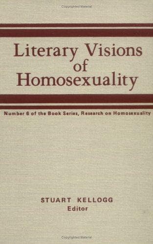Cover of Literary Visions of Homosexuality