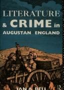 Cover of Literature and Crime in Augustan England