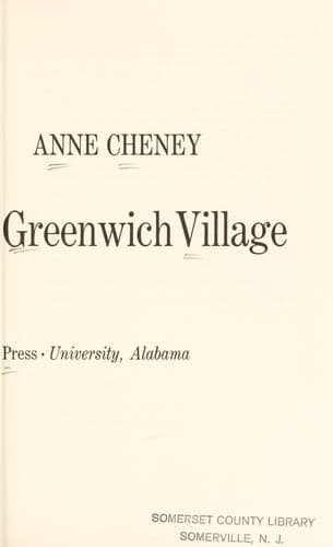 Cover of Millay in Greenwich Village