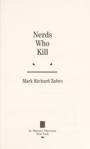 Cover of Nerds who kill